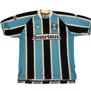 Vintage Kappa Gremio home soccer jersey 2001/02 #10